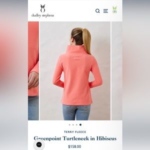 Dudley Stephens creamsicle color medium park slope pullover ☀️🌴☀️